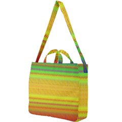 Rippled Memory Square Shoulder Tote Bag by Thespacecampers