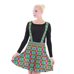 Shroomie Suspender Skater Skirt by Thespacecampers