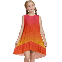 Sunrise Party Kids  Frill Swing Dress by Thespacecampers