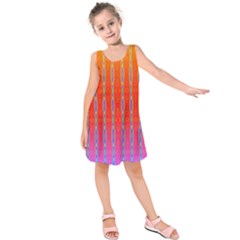 Sunsets Aplenty Kids  Sleeveless Dress by Thespacecampers