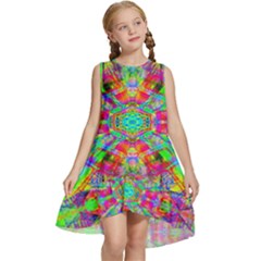 Terrestrial Burst Kids  Frill Swing Dress by Thespacecampers
