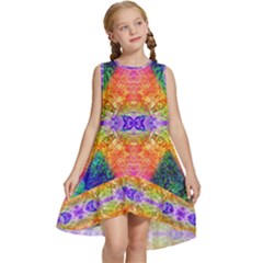 Triangular Dreams Kids  Frill Swing Dress by Thespacecampers