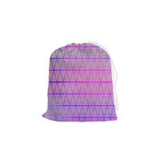 Triwaves Drawstring Pouch (small) by Thespacecampers