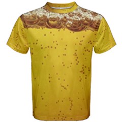 Beer-bubbles-jeremy-hudson Men s Cotton Tee by nate14shop