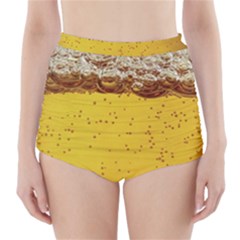 Beer-bubbles-jeremy-hudson High-waisted Bikini Bottoms by nate14shop