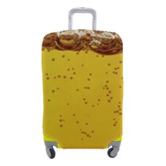 Beer-bubbles-jeremy-hudson Luggage Cover (small) by nate14shop