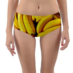 Banana Reversible Mid-Waist Bikini Bottoms