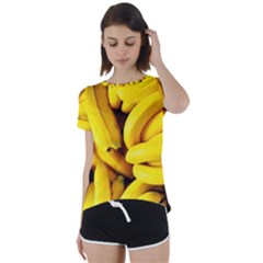 Banana Short Sleeve Foldover Tee