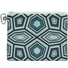 Abstract Pattern Geometric Backgrounds Canvas Cosmetic Bag (xxxl) by Eskimos