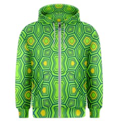 Abstract Pattern Geometric Backgrounds  Men s Zipper Hoodie by Eskimos