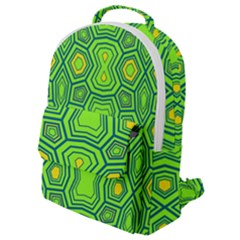 Abstract Pattern Geometric Backgrounds  Flap Pocket Backpack (small) by Eskimos