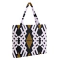 Abstract pattern geometric backgrounds  Zipper Medium Tote Bag View2