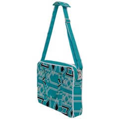 Abstract Pattern Geometric Backgrounds  Cross Body Office Bag