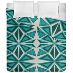 Abstract pattern geometric backgrounds  Duvet Cover Double Side (California King Size)