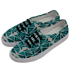 Abstract Pattern Geometric Backgrounds  Men s Classic Low Top Sneakers by Eskimos