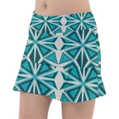 Abstract Pattern Geometric Backgrounds  Classic Tennis Skirt by Eskimos