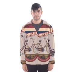 Simplex Bike 001 Design By Trijava Men s Hooded Windbreaker by nate14shop