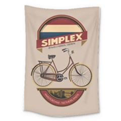 Simplex Bike 001 Design By Trijava Large Tapestry by nate14shop