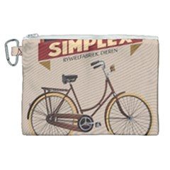 Simplex Bike 001 Design By Trijava Canvas Cosmetic Bag (xl) by nate14shop