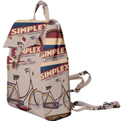 Simplex Bike 001 Design By Trijava Buckle Everyday Backpack by nate14shop