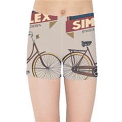 Simplex Bike 001 Design By Trijava Kids  Sports Shorts by nate14shop