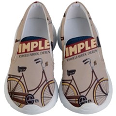 Simplex Bike 001 Design By Trijava Kids Lightweight Slip Ons by nate14shop