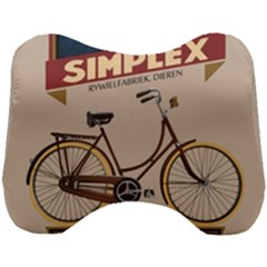Simplex Bike 001 Design By Trijava Head Support Cushion by nate14shop