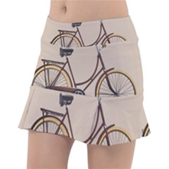 Simplex Bike 001 Design By Trijava Classic Tennis Skirt