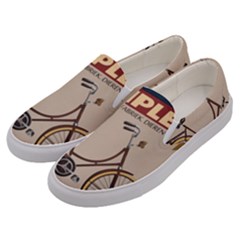 Simplex Bike 001 Design By Trijava Men s Canvas Slip Ons by nate14shop