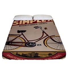 Simplex Bike 001 Design By Trijava Fitted Sheet (king Size) by nate14shop