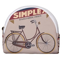 Simplex Bike 001 Design By Trijava Horseshoe Style Canvas Pouch by nate14shop