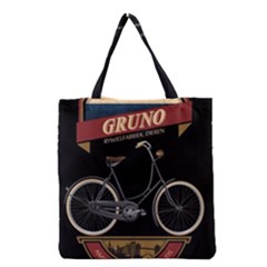 Gruno Bike 002 By Trijava Printing Grocery Tote Bag by nate14shop