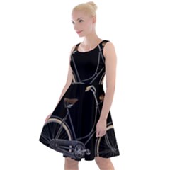 Gruno Bike 002 By Trijava Printing Knee Length Skater Dress by nate14shop