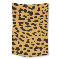 Animal Print - Leopard Jaguar Dots Large Tapestry by ConteMonfrey