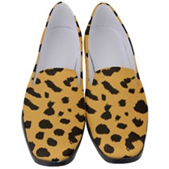 Animal Print - Leopard Jaguar Dots Women s Classic Loafer Heels