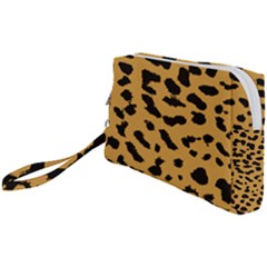 Animal Print - Leopard Jaguar Dots Wristlet Pouch Bag (small) by ConteMonfrey