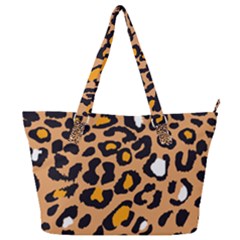 Leopard Jaguar Dots Full Print Shoulder Bag