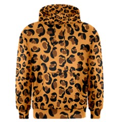 Orange Leopard Jaguar Dots Men s Core Hoodie by ConteMonfrey