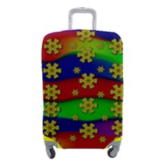 Blooming Stars On The Rainbow So Rare Luggage Cover (small) by pepitasart