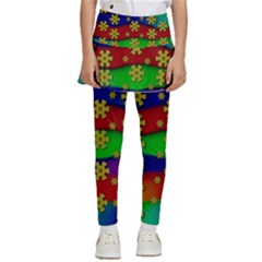 Blooming Stars On The Rainbow So Rare Kids  Skirted Pants by pepitasart