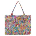 Floral Flowers Medium Tote Bag View1