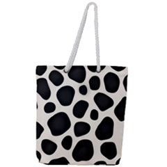 Texture Design Wallpaperpublic Full Print Rope Handle Tote (Large)