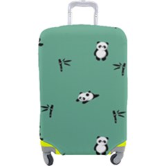 Pandas Pattern Luggage Cover (large)
