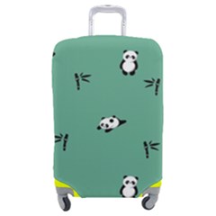 Pandas Pattern Luggage Cover (medium)