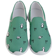 Pandas Pattern Men s Lightweight Slip Ons by artworkshop