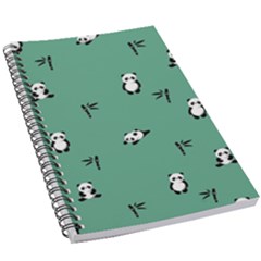 Pandas Pattern 5 5  X 8 5  Notebook by artworkshop