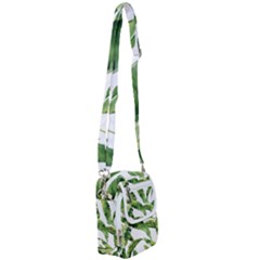 Sheets Tropical Plant Palm Summer Exotic Shoulder Strap Belt Bag by artworkshop