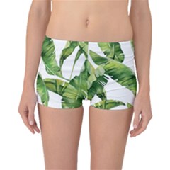 Sheets Tropical Plant Palm Summer Exotic Boyleg Bikini Bottoms by artworkshop