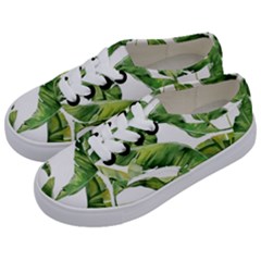 Sheets Tropical Plant Palm Summer Exotic Kids  Classic Low Top Sneakers by artworkshop