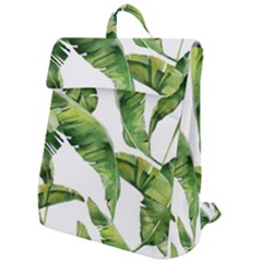 Sheets Tropical Plant Palm Summer Exotic Flap Top Backpack by artworkshop